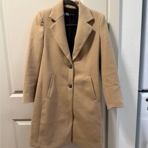 Zara Camel Trench Coat